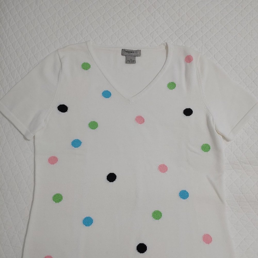Designers originals short sleeved cotton top
